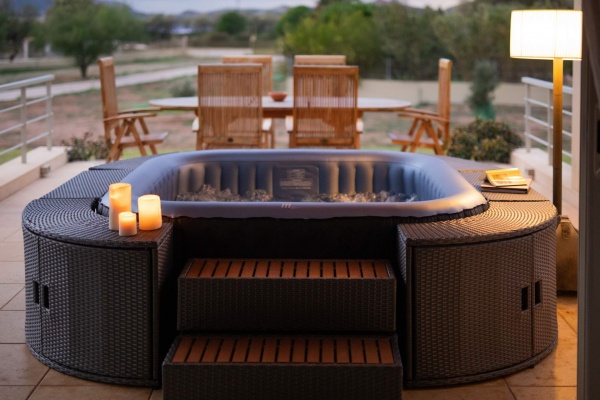 СПА-бассейн 158х158х68см "Tekapo" 650л, квадратный, аэромассаж